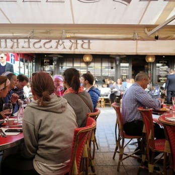 Café du Marché - POV from our seats - Brasseries Near Me - Paris, 75