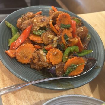 Ari's Thai Eatery - Spicy Catfish ( definitely my new fave!) - Thai Near Me - Azusa, California