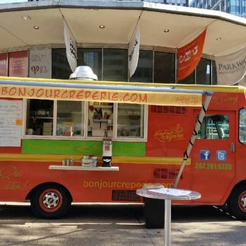 Bonjour Creperie - Bonjour Creperie @ LOVE Park - Food Trucks Near Me