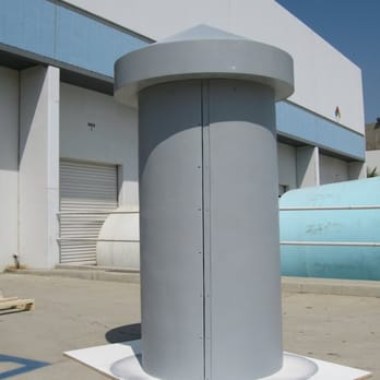 Peabody Engineering & Supply - RFTC Radome disguised as a smokestack. - Product Design Near Me - Corona, California