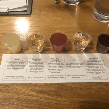 Mason Dixon Distillery - Mini cocktail flight - Distilleries Near Me - Gettysburg, Pennsylvania