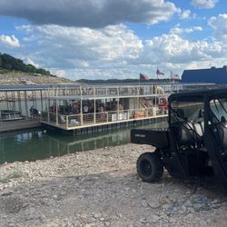 VIP Marina on Lake Travis - Standing on the shore cause they ended it early.