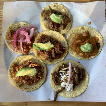 Guisados - Sampler plate - Mexican Near Me - Beverly Hills, California Guisados - Sampler plate - Mexican Near Me - Beverly Hills, California