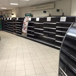 Morrisons Superstore - Where has all the food gone?
