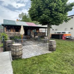 Spearfish Public House - Back patio / party area