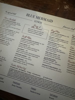 Menu photo 3 Blue Mermaid San Francisco, CA