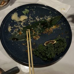 nothing. we devoured the food.