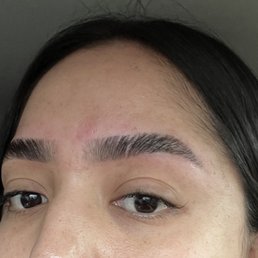 Eyebrow lamination, tint and shaping. Here is how it looked right after. I love it! Eyebrow lamination, tint and shaping. Here is how it looked right after. I love it!