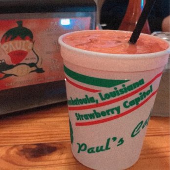 Paul's Cafe - Strawberry daiquiri - Breakfast & Brunch Near Me - Ponchatoula, Louisiana Paul's Cafe - Strawberry daiquiri - Breakfast & Brunch Near Me - Ponchatoula, Louisiana