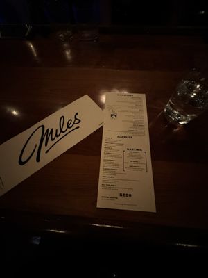 Menu photo 1 Miles Bistro San Antonio, TX