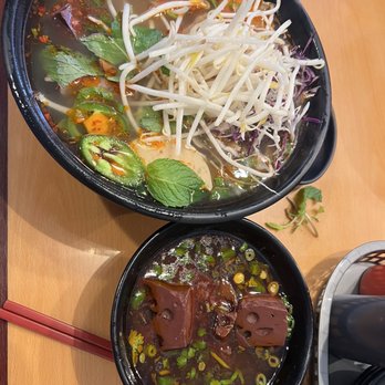 Pho Lovers - 45. Bun Bo Hue with side of extra blood - Vietnamese Near Me - Sunnyvale, California Pho Lovers - 45. Bun Bo Hue with side of extra blood - Vietnamese Near Me - Sunnyvale, California