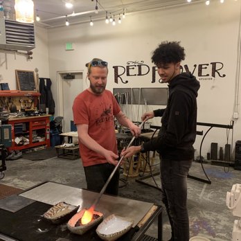 Red Flower Studios - Glass Blowing Near Me - Park City, Utah