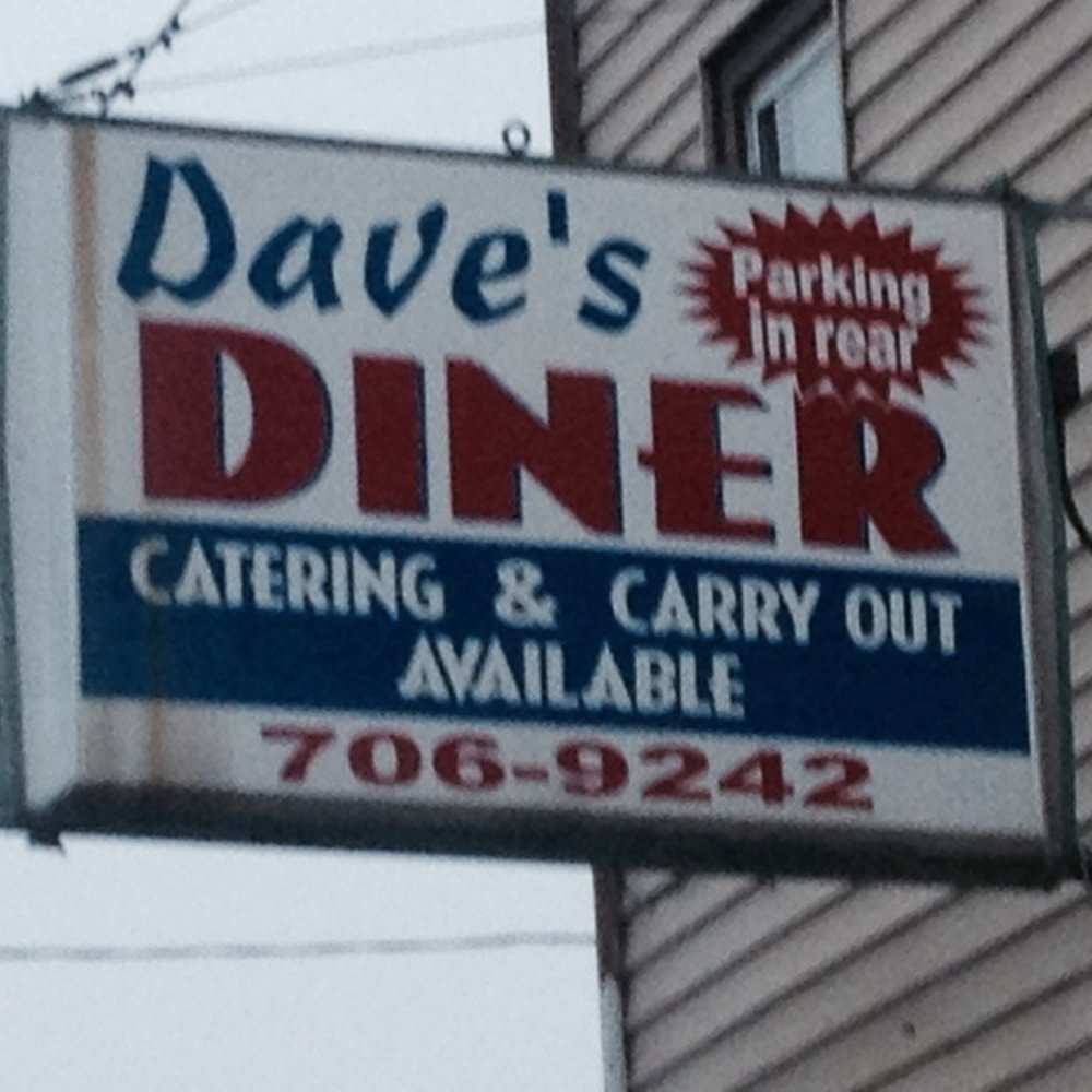 Dave's Diner - a sign for dave's diner - Diners Near Me - Barberton, Ohio