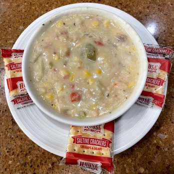 Desert Room - Chicken Corn Chowder - Breakfast & Brunch Near Me - Jackpot, Nevada Desert Room - Chicken Corn Chowder - Breakfast & Brunch Near Me - Jackpot, Nevada