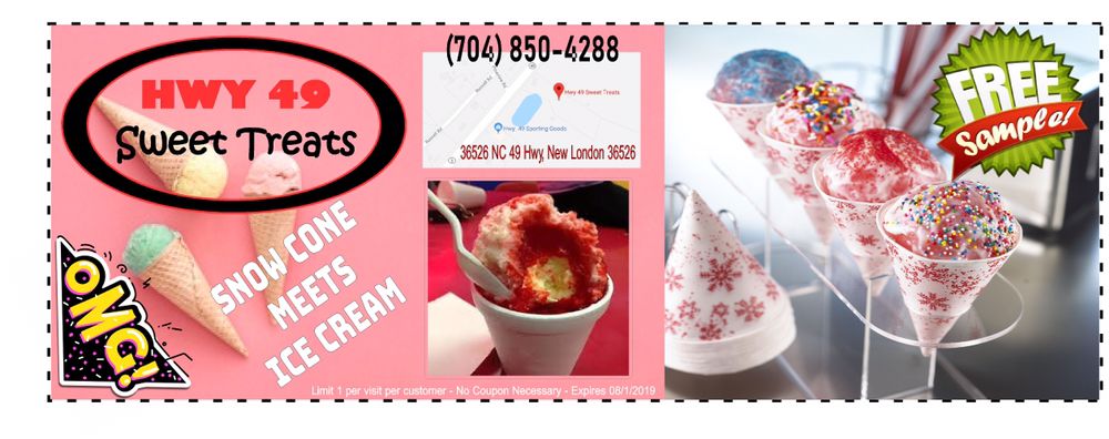 Hwy 49 Sweet Treats Logo