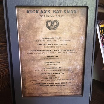 Kick Axe Throwing - Snacks - Bars Near Me - Brooklyn, New York