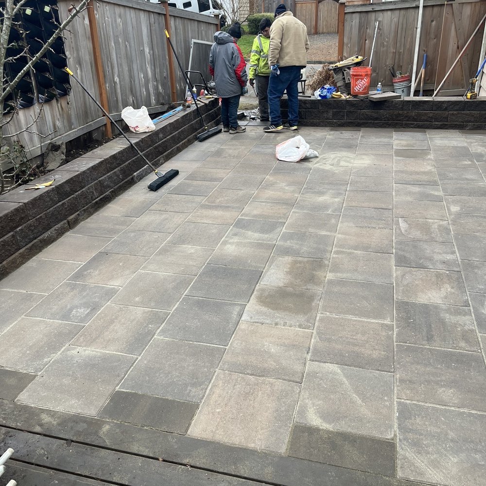 Just finishing