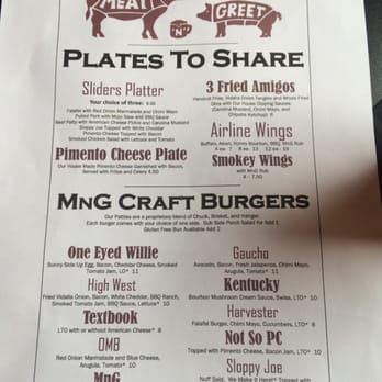 Meat 'n Greet - 1/2 menu - Burgers Near Me - Newnan, Georgia