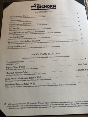 Menu photo 4 Bighorn Bistro & Bar Keystone, CO Menu photo 4 Bighorn Bistro & Bar Keystone, CO