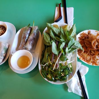 Pho House - Spring Roll and Grilled Pork Rolls. - Vietnamese Near Me - Duluth, Georgia