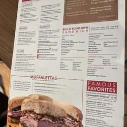 Jason's Deli - Menu