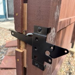 Jeremy’s Fences, Decks & Handyman - Re-engineered gate mechanism