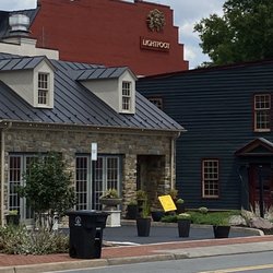 Lightfoot Restaurant - Outside and around the corner from the restaurant