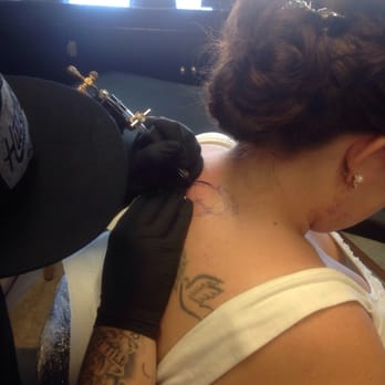 Black Widow Tattoo Studio - Alex working on my friends tattoo.. - Tattoo Near Me - North Highlands, California Black Widow Tattoo Studio - Alex working on my friends tattoo.. - Tattoo Near Me - North Highlands, California