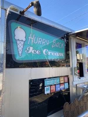Hurry Back Ice Cream by null
