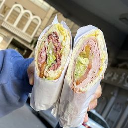 Garlic Mortadella Sandwich