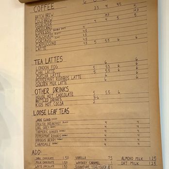 The Honeysuckle Coffee Co - Menu - Coffee & Tea Near Me - Sandy, Utah The Honeysuckle Coffee Co - Menu - Coffee & Tea Near Me - Sandy, Utah