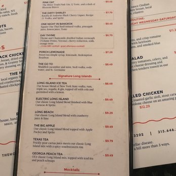 The Hops Spot - Cocktail menu - American Near Me - Syracuse, New York The Hops Spot - Cocktail menu - American Near Me - Syracuse, New York