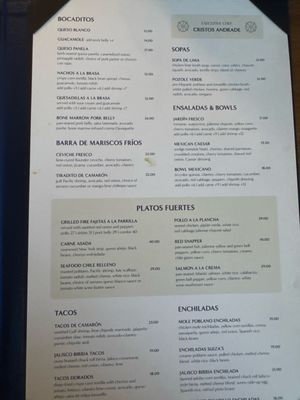 Menu photo 1 Sueño Coctelería Mexicana Richardson, TX Menu photo 1 Sueño Coctelería Mexicana Richardson, TX