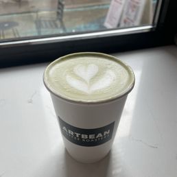 Pandan latte Pandan latte