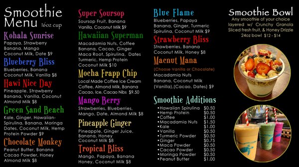 Menu photo 1 Kohala Grown Market Hawi, HI Menu photo 1 Kohala Grown Market Hawi, HI