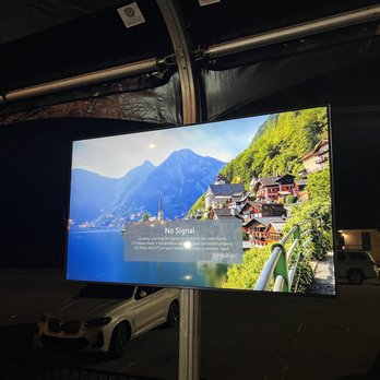 Knock Out Installs - Outside tv - Home Theatre Installation Near Me