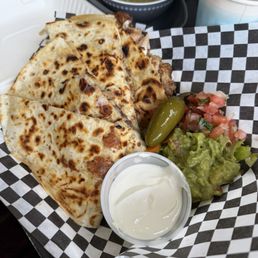 Carnitas quesadilla
