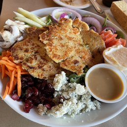 Salmon Crab Cake with Assertive Aioli