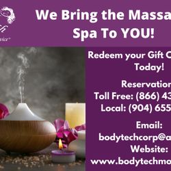 Body Tech Mobile Massage Spa Services