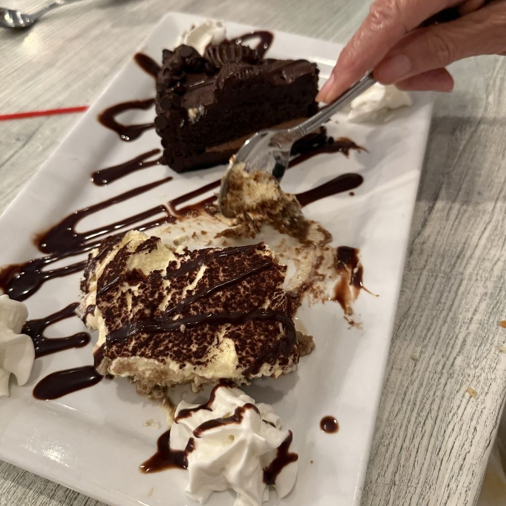 TJ's Italian Cafe - Tiramisu & chocolate cake - Italian Near Me - Indian Rocks Beach, Florida TJ's Italian Cafe - Tiramisu & chocolate cake - Italian Near Me - Indian Rocks Beach, Florida