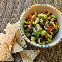 Healthy 4 Life Nutrition - Mexican bean-avocado dip - great for a meal or a snack!