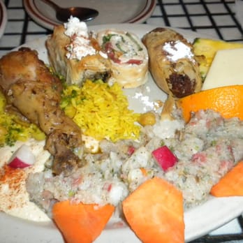 La Mediterranee - middle eastern plate - Mediterranean Near Me - Berkeley, California