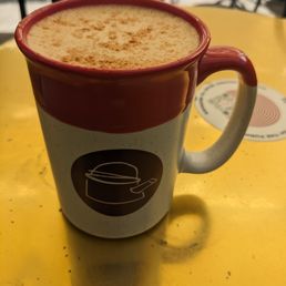 Dirty chia latte Dirty chia latte