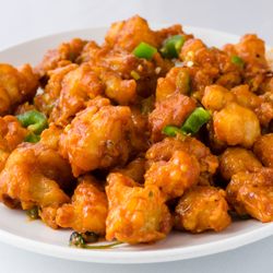 Tashi Delek Cuisine - Spicy gobi manchurian