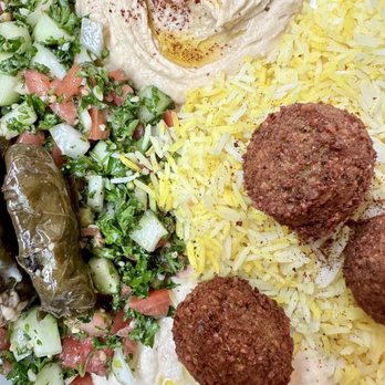 King Kabab - Vegetarian platter - Mediterranean Near Me - South Charleston, West Virginia