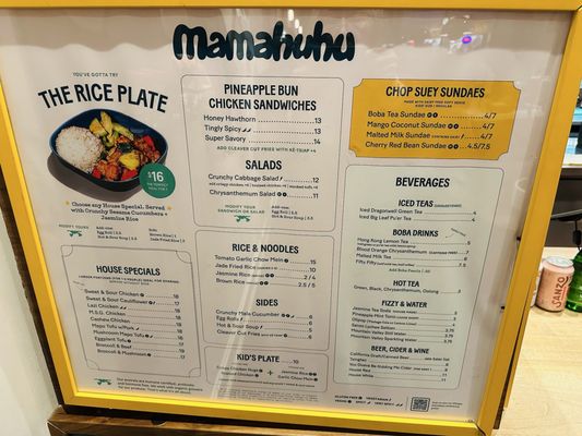 Menu photo 7 Mamahuhu San Francisco, CA