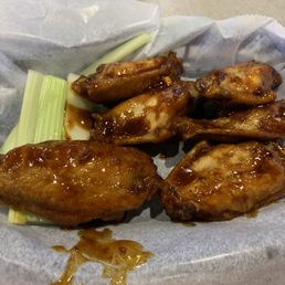 Korean Bourbon Wings