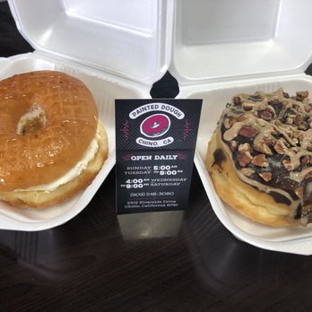 Painted Dough - Creme Brûlée & Pecan Maple Seasalt Glazed .... - Donuts Near Me - Chino, California Painted Dough - Creme Brûlée & Pecan Maple Seasalt Glazed .... - Donuts Near Me - Chino, California