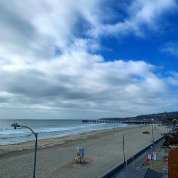 Surfer Beach Hotel - View from top floor - San Diego, CA