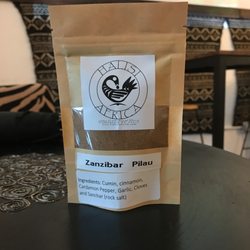 Zanzi Bar African Fusion - Rice condiment but I will try it with protein. I am a sucker for cardamon!